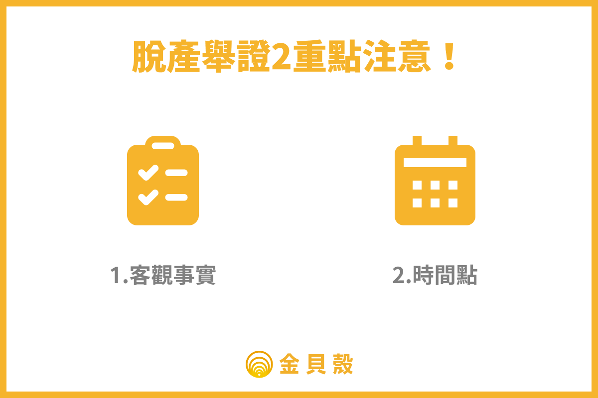 脫產舉證2重點注意!